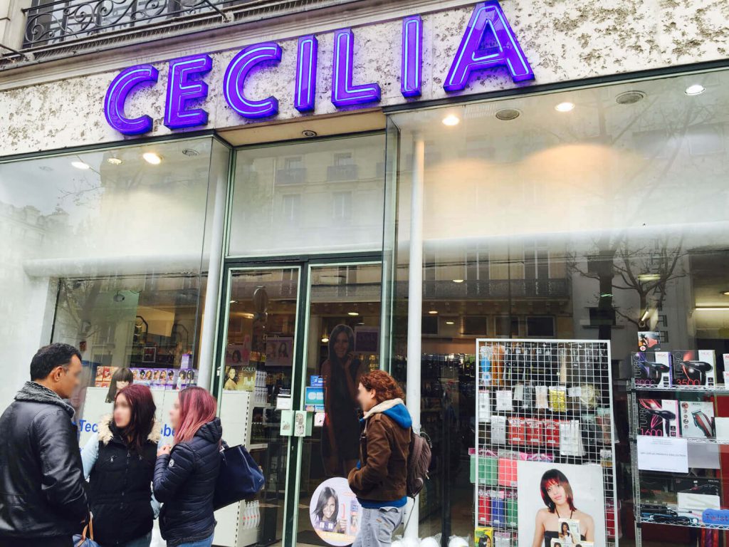 有色人種向け美容商材ショップ Cecilia