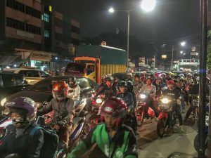 ジャカルタの渋滞