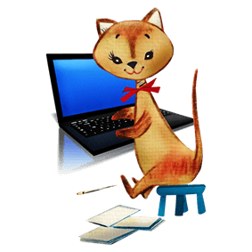 猫とパソコン